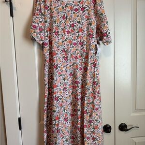 Floral Multicolor Women's Dress XL NWT